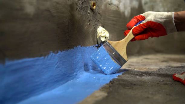 Commercial Wet Basement Repair project at a Battle Ground, WA business property by SJ Waterproofing Pros